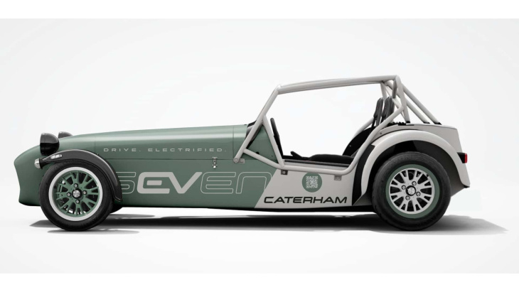 caterham ev seven concept (2023): leichter elektro-ausblick