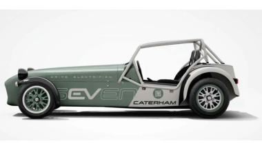 Caterham stellt elektrischen EV Seven vor