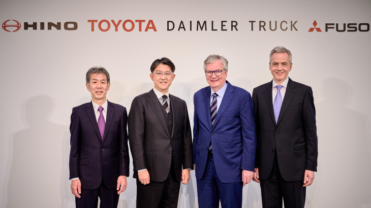 alternative antriebe: daimler truck und toyota wollen in asien kooperieren