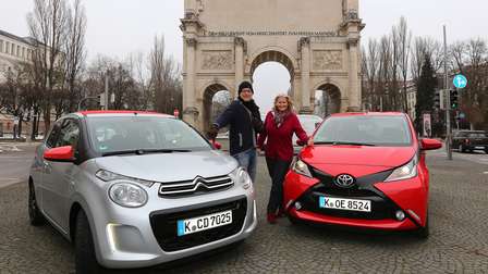 Das Duell der Zwerge: Citroën C1 vs. Toyota Aygo