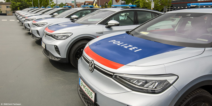 österreichische polizei bereitet e-auto-praxistest vor