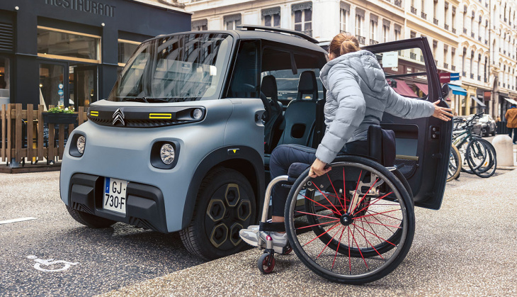 citroën zeigt ami in version für menschen mit behinderung