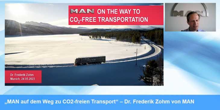 „MAN auf dem Weg zu CO2-freien Transport“ – Dr. Frederik Zohm von MAN