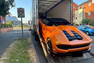 Lamborghini beschlagnahmt: Eigentümer hat kein Geld, um Kfz-Steuer zu zahlen