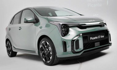Kia Picanto Facelift (2024): Geleakte Fotos                               Spektakuläre Picanto-Modellpflege