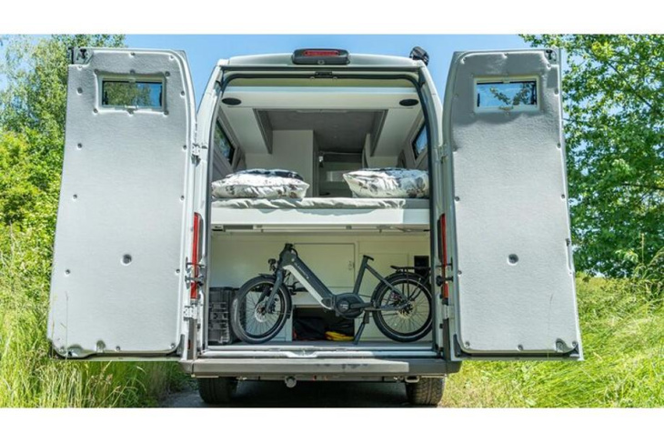 la strada avanti ebf (2024) familien-campingbus: sprinter-camper mit hubbett für 4 personen