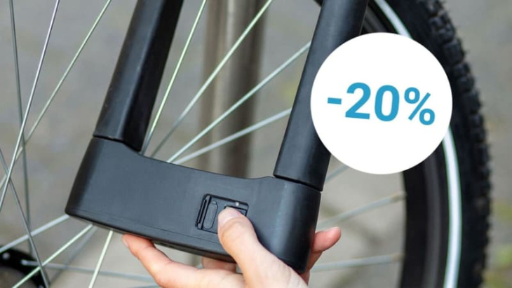 aldi reduziert prophete-fahrradschloss mit fingerabdrucksensor