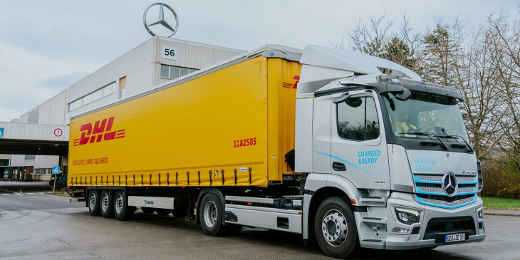 emissionsfreie lkw und transporter bis 2025 von maut befreit