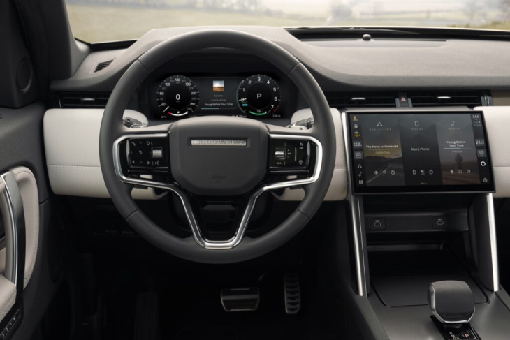 land rover discovery sport – mehr display, weniger knöpfe