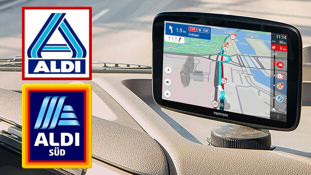 marken-navi im aldi-deal: tomtom-gerät für große gefährte