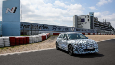 Hyundai Ioniq 5 N (2023): Finale Abstimmungen auf dem Nürburgring