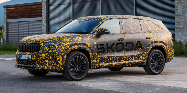 skoda kodiaq erhält in zweiter generation auch einen plug-in-hybrid