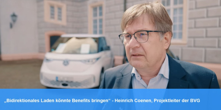 „Bidirektionales Laden könnte Benefits bringen“ – Heinrich Coenen, Projektleiter der BVG