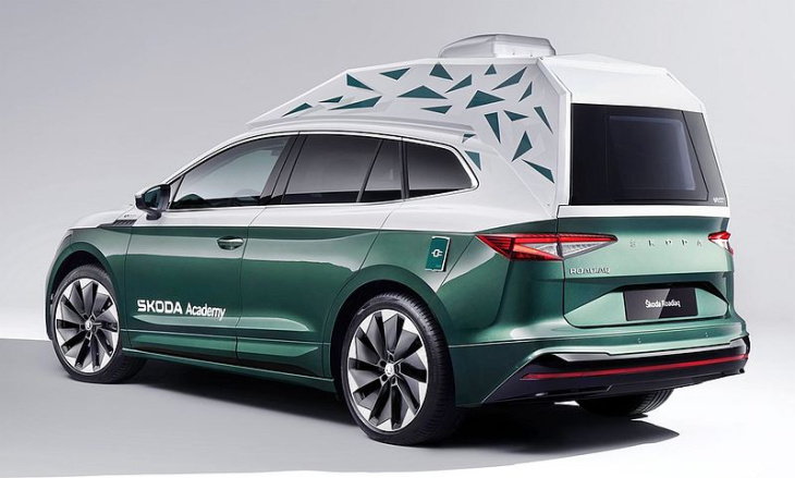 der enyaq als elektro-camper