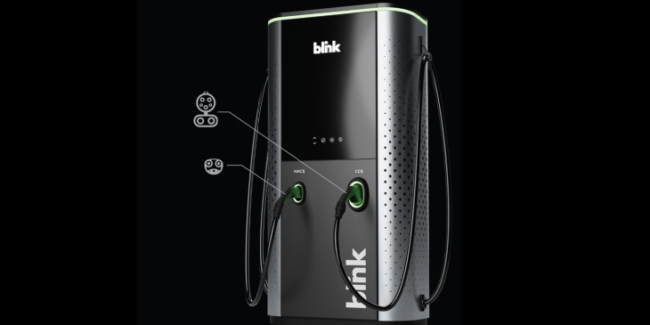 blink charging bietet nacs-option bei allen produkten