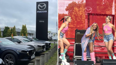 Auto König eröffnet ersten Mazda-Betrieb: Gelungener Einstand