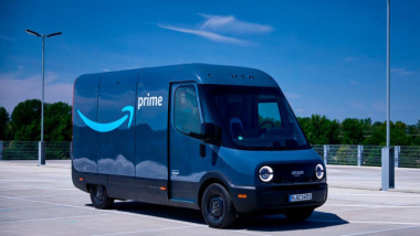 Amazon startet in Deutschland mit Transportern von Rivian
