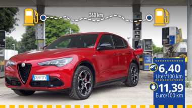 Tatsächlicher Verbrauch: Alfa Romeo Stelvio mit Benziner im Test