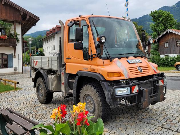 neuer unimog für bauhof fischbachau: hoher preis sorgt für diskussionen