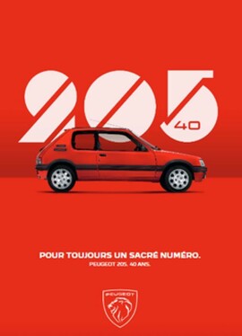 Der Peugeot 205 wird 40 Jahre alt