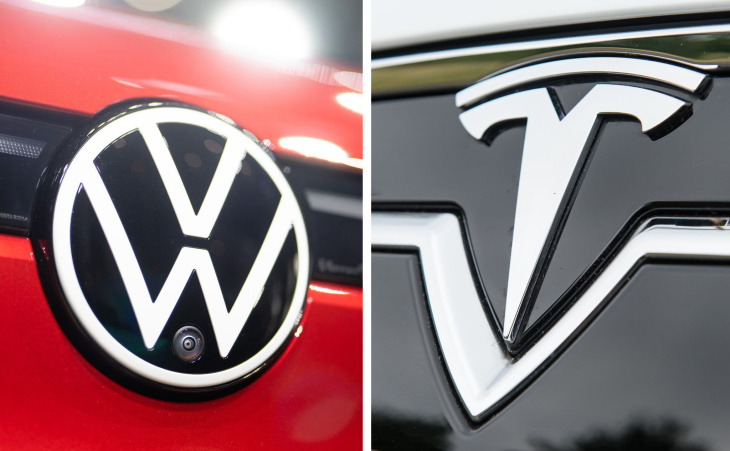 klima: vw bei elektroautos im inland noch hinter tesla