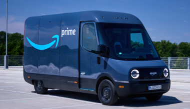 Amazon startet mit hunderten E-Transportern von Rivian in Deutschland