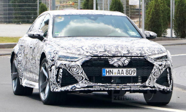 Audi RS 7 (2025): Preis/Motor/PS                               RS 7-Prototyp macht breite Backen