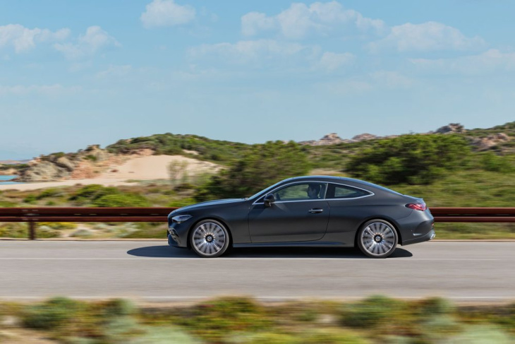 mercedes cle coupé: eine beeindruckende symbiose aus c- und e-klasse