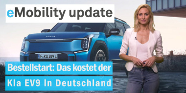 eMobility update: Bestellstart des Kia EV9 / Elektro-Neuzulassungen schlagen Diesel / Cadillac E-SUV