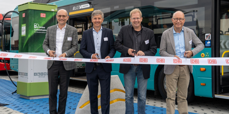 db regio bus eröffnet e-bus-betriebshof frankfurt-höchst