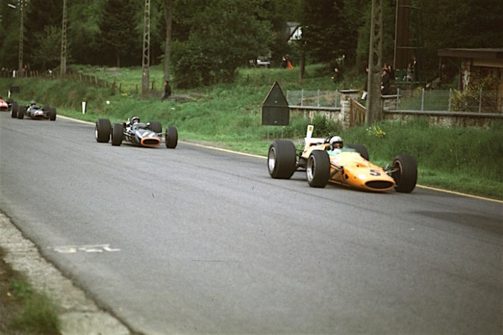 bruce mclaren in belgien 1968: ahnungsloser sieger