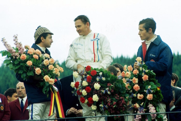 bruce mclaren in belgien 1968: ahnungsloser sieger