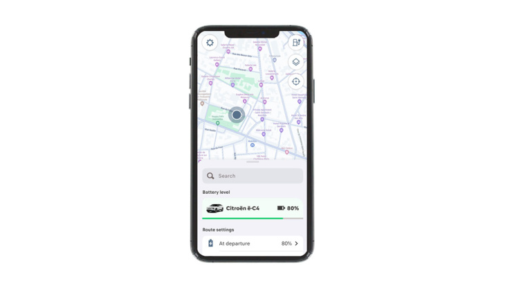 „e-routes“: citroën stellt app für reise- und ladeplanung für elektroautos vor