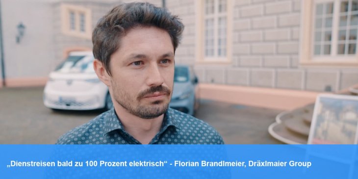 Interview mit Florian Brandlmeier von der Dräxlmaier Group über Flottenelektrifizierung