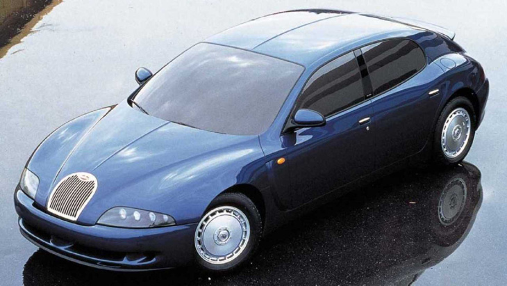 bugatti eb112 (1993): die extrem-limousine wird 30