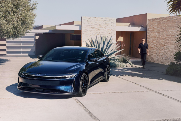 lucid air sapphire beschleunigt von 0 auf 100 in 1,89 sekunden