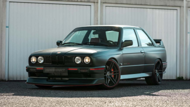 BMW M3 (E30) von Manhart mit 405 PS starkem 3,5-Liter-Turbo-i6