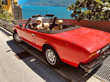 Instant Urlaubsglück: Mit dem Peugeot 504 Cabrio am Lago Maggiore