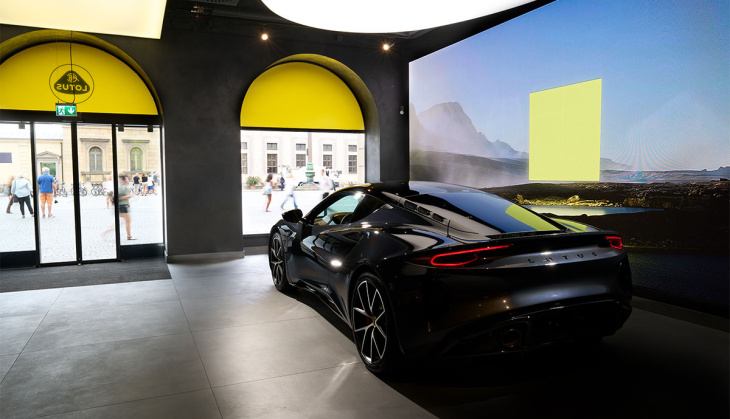 lotus eröffnet flagship store in münchen
