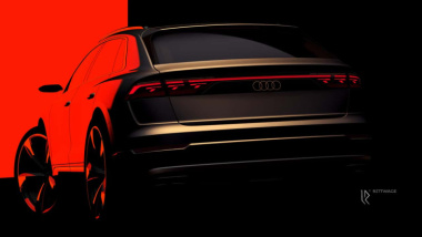 Audi Q8 (2024): Facelift Teaser vor Enthüllung am 5. September