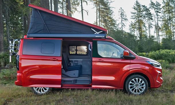 camping life, wohnmobile, wohnmobil-neuheit, vierzylinder-motor, verbrenner, transporter, newsletter, neuheiten, ford, ford tourneo / transit custom, ford transit custom nugget (2024): preis                               ford zeigt nugget-neuauflage