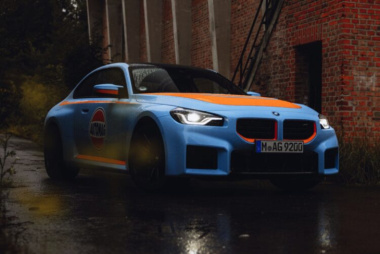 Zandvoort Blau & Orange: Gulf-Design für den BMW M2 G87