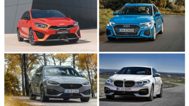 Audi A3, BMW 118i, Kia Ceed, Cupra Leon: Vier Kompakte im Vergleich