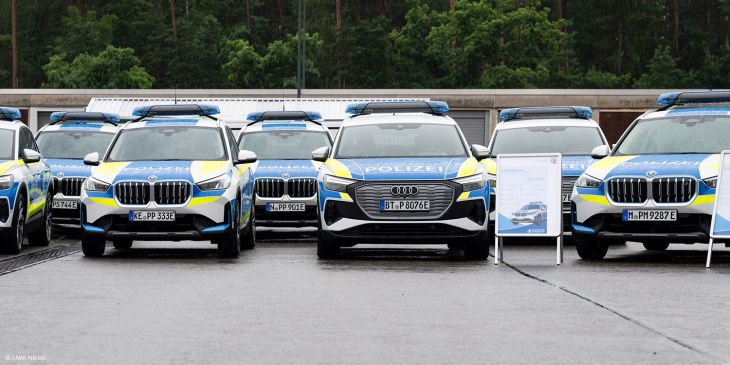 bayerische polizei erprobt 20 elektroautos im streifendienst