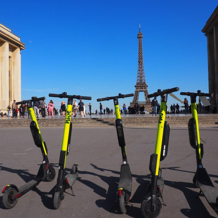 adieu e-scooter – roller verschwinden aus paris