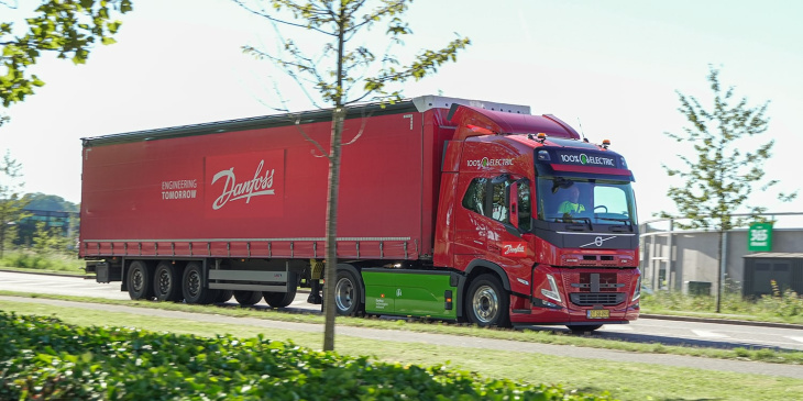 danfoss erhält erste drei e-lkw von volvo trucks