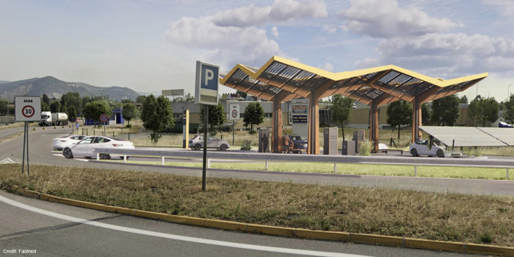 fastned kündigt ersten autobahn-ladepark in italien an