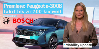 eMobility update: 700 km Reichweite beim Peugeot e-3008 / Fiat 600e Serienproduktion gestartet