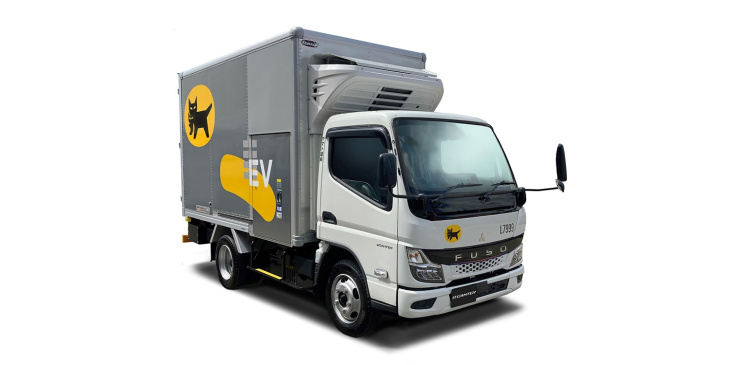 fuso erhält order über 900 ecanter von yamato transport