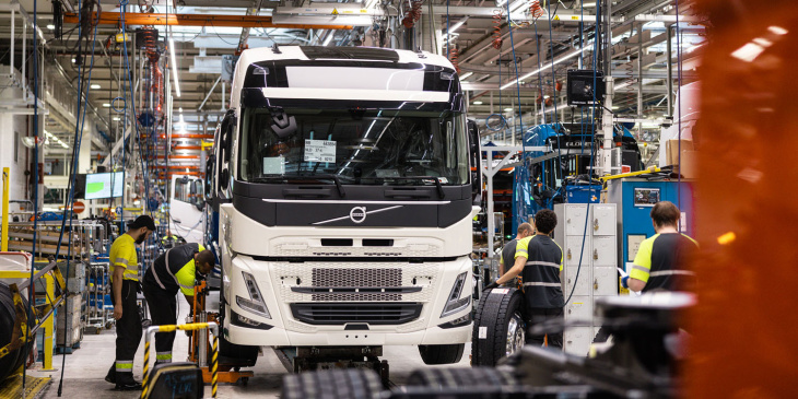 volvo trucks läutet e-lkw-produktion im belgischen gent ein